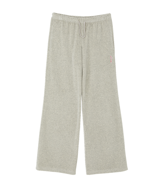VELOUR LOW-RISE TRAINING PANTS
