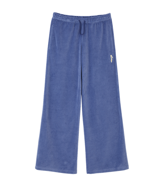 VELOUR LOW-RISE TRAINING PANTS