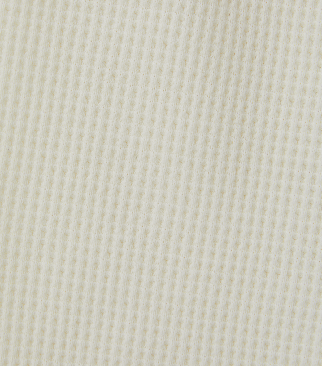 WAFFLE SLEEVE LAYERED T-SHIRT