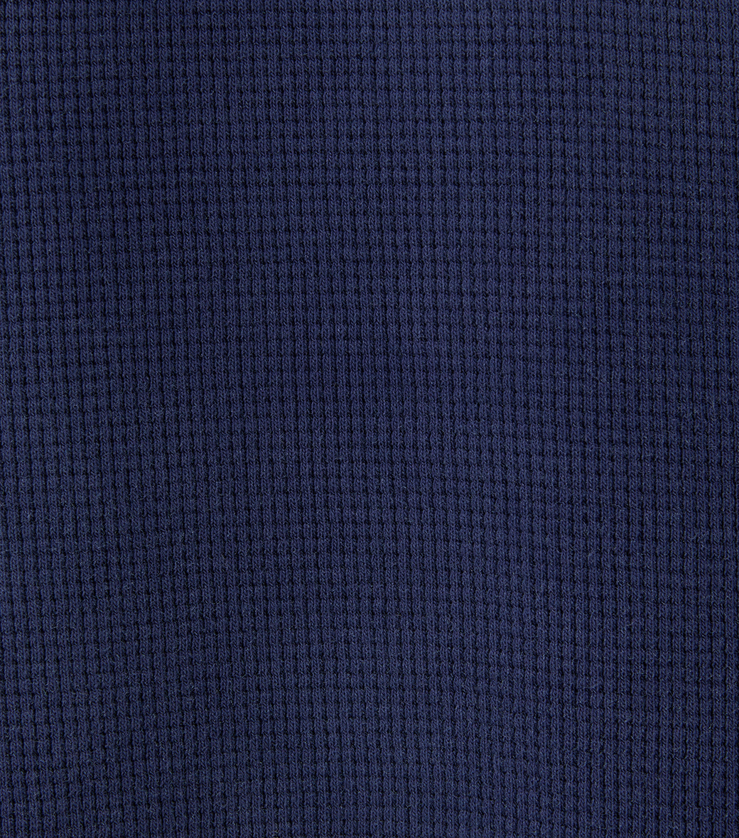 OVERSIZED LLEGE LOGO WAFFLE T-SHIRT