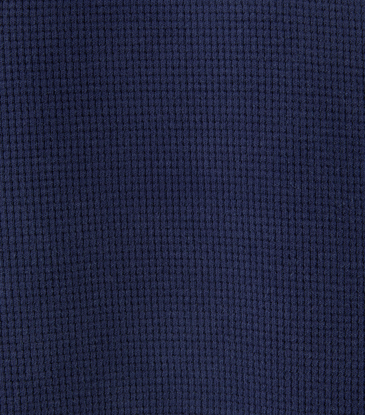 OVERSIZED LLEGE LOGO WAFFLE T-SHIRT