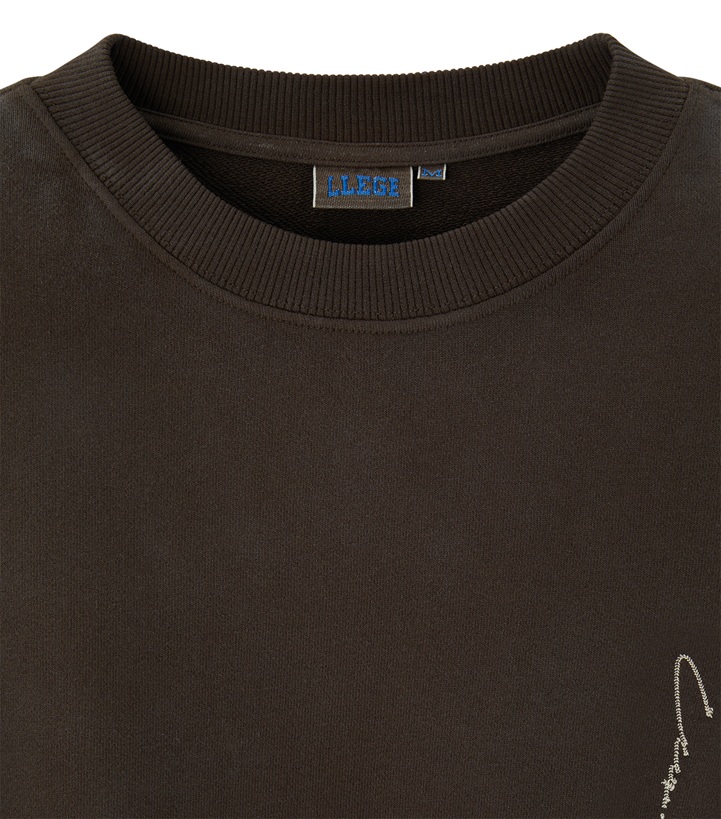 GARMENT DYED SWEATSHIRT