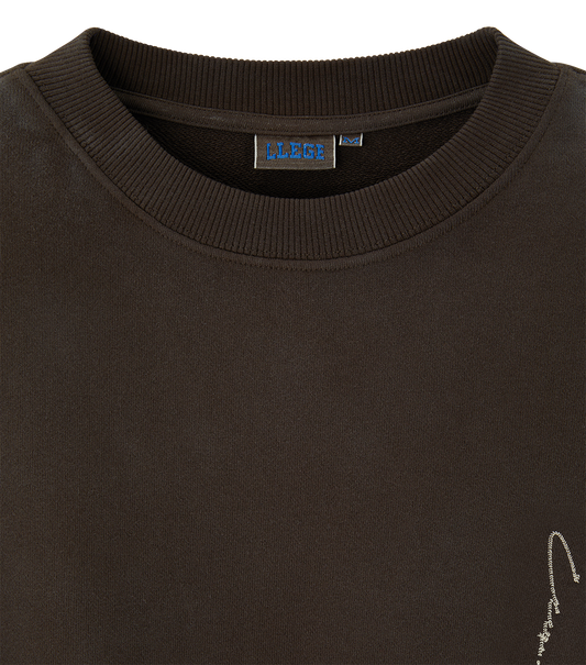 GARMENT DYED SWEATSHIRT