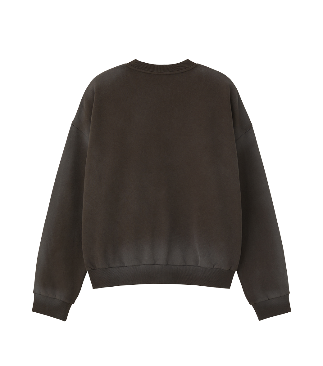 GARMENT DYED SWEATSHIRT