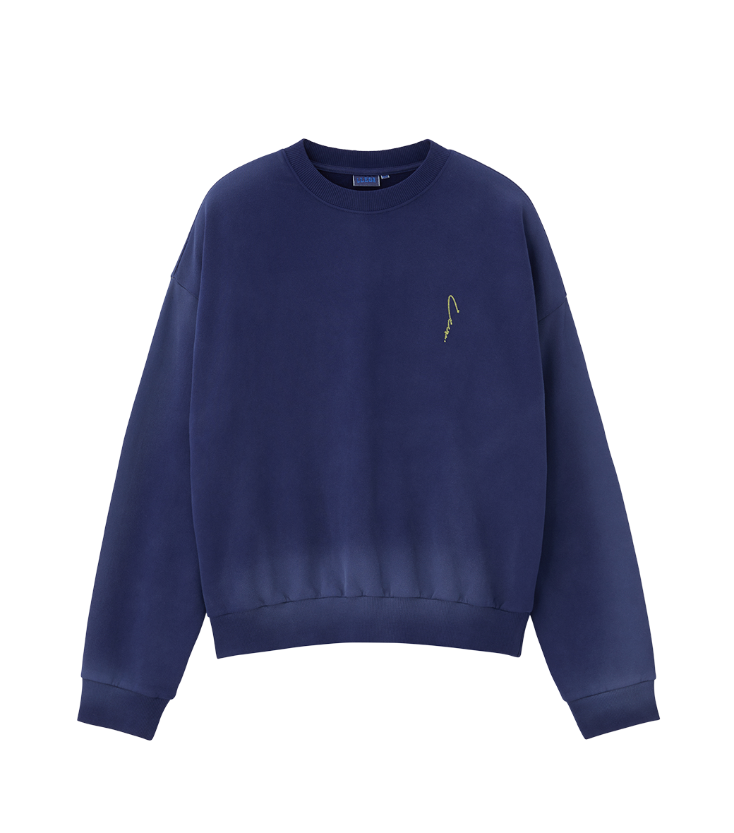 GARMENT DYED SWEATSHIRT