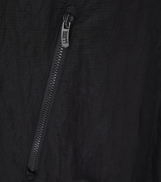 JUBANGWOL LOGO NYLON HALF ZIP UP