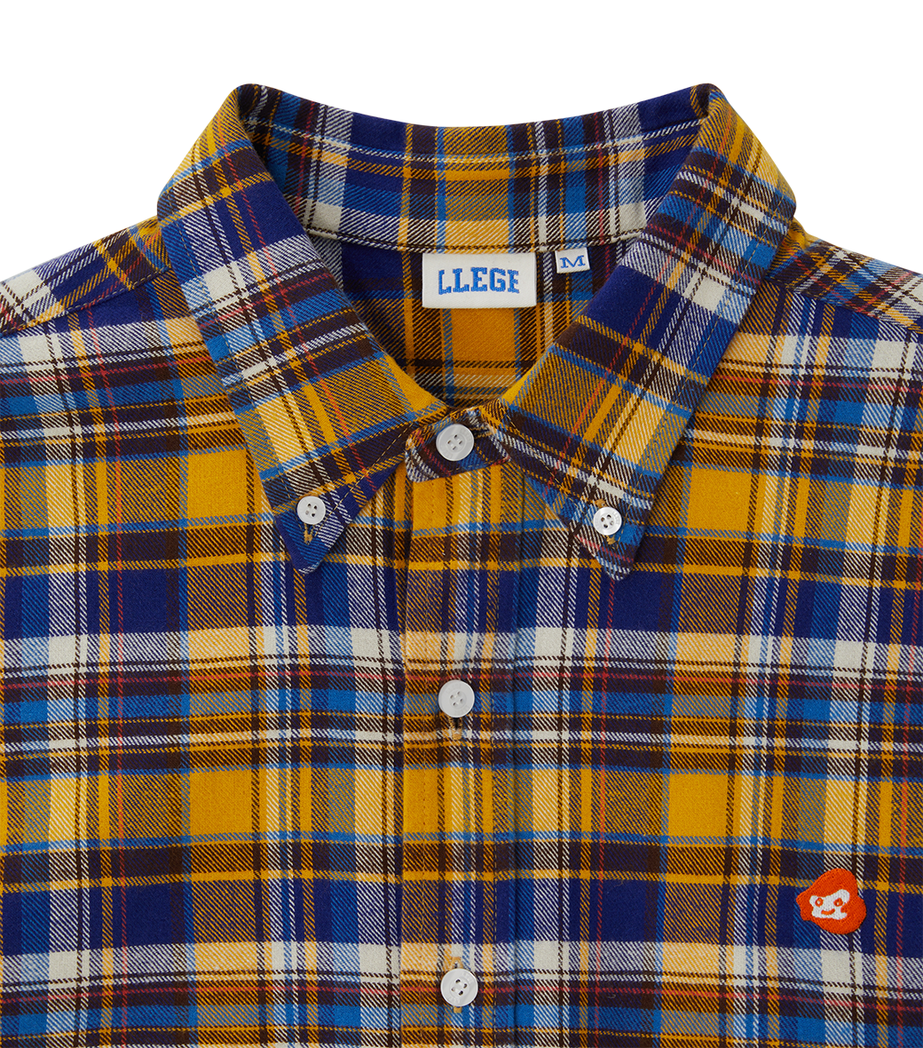 CHECK FLANNEL BOARDER SHIRT