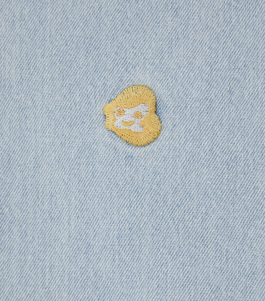 DESTROYED DENIM SHIRT