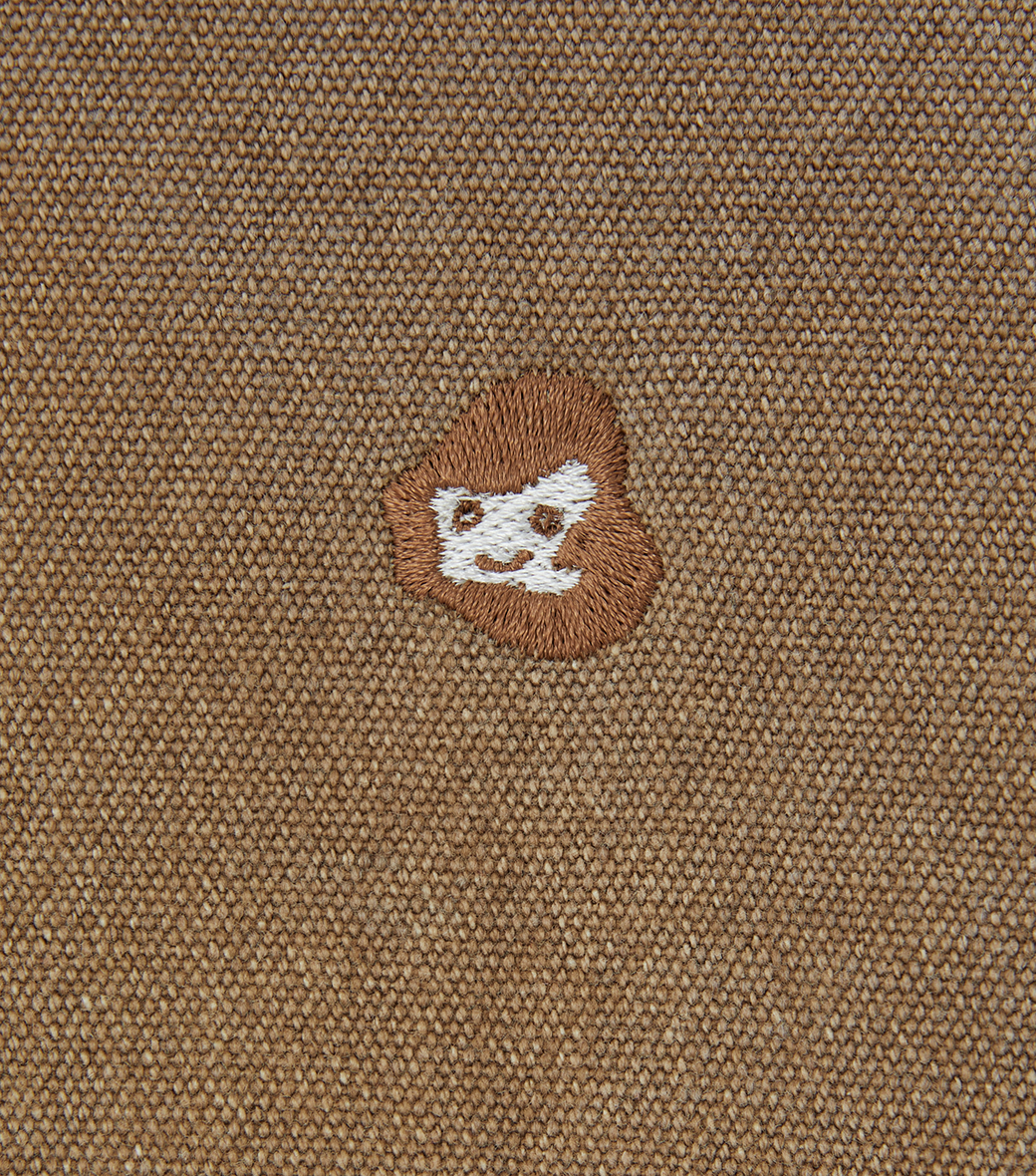 DESTROYED DENIM HARRINGTON