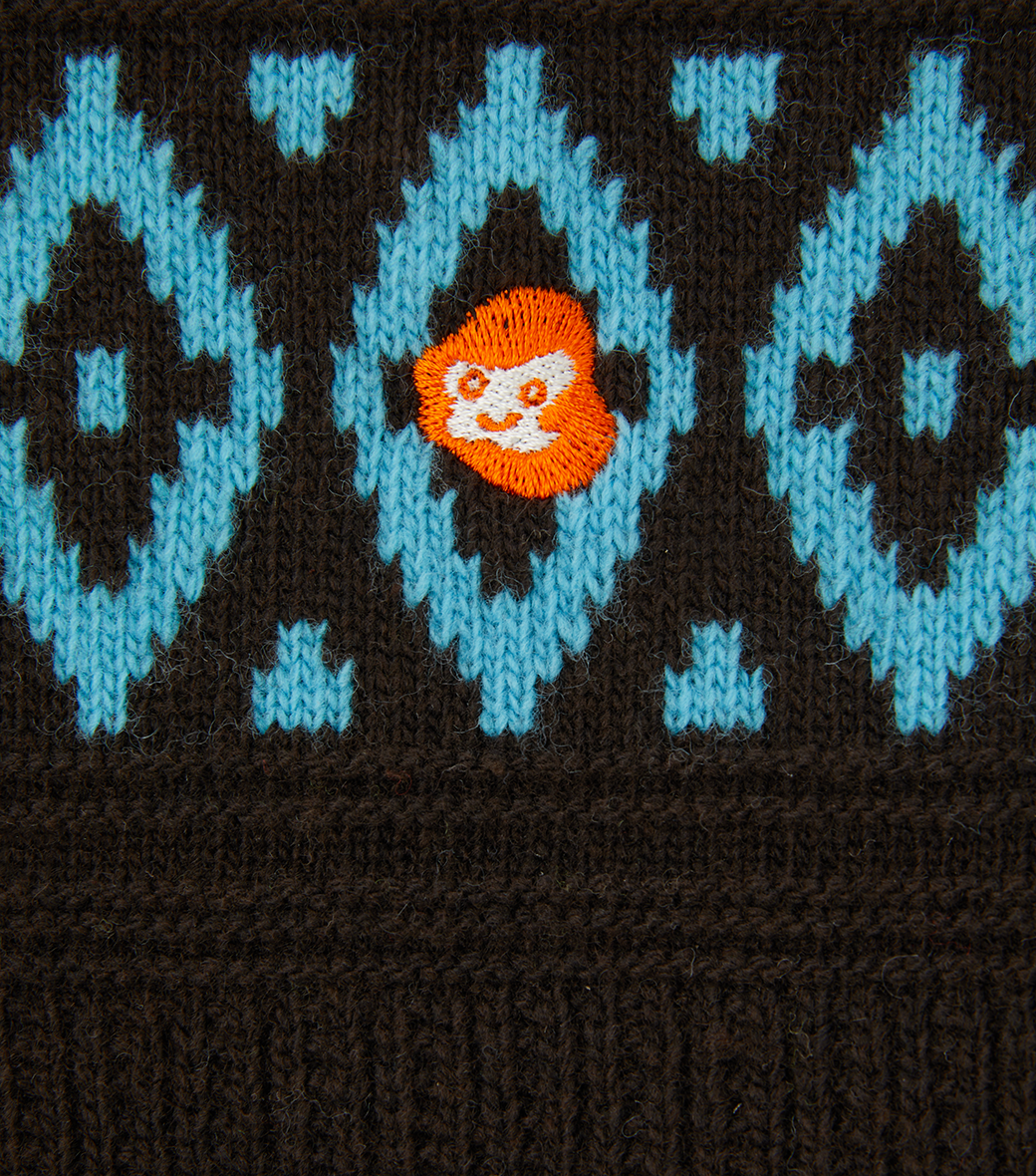 FAIR ISLE POLO KNIT