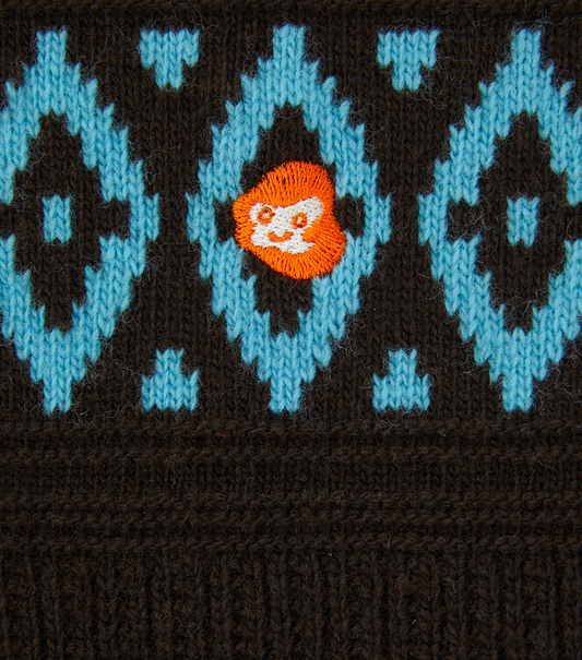 FAIR ISLE POLO KNIT