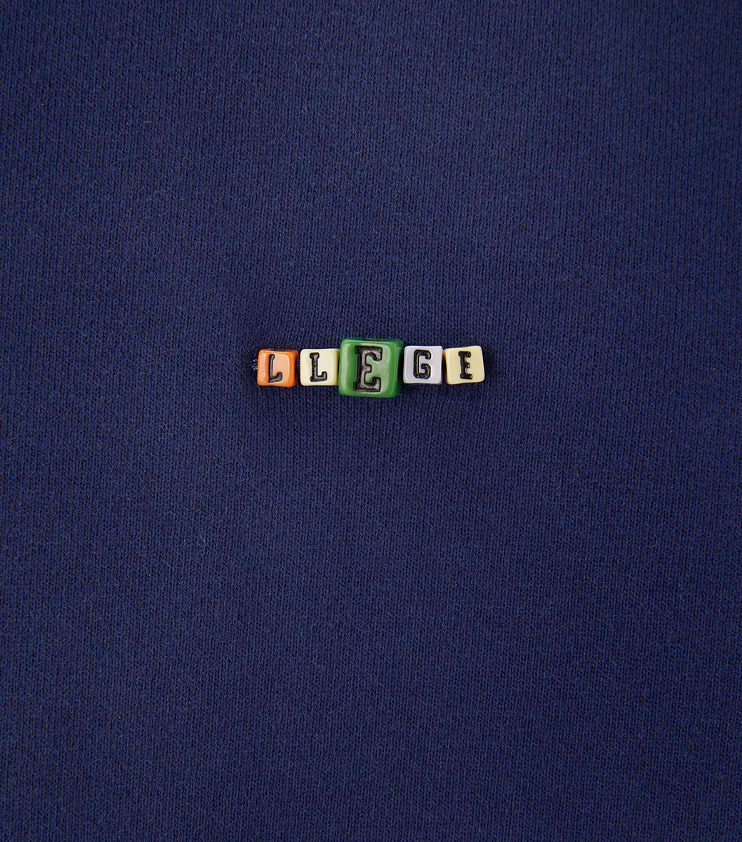 GARMENT DYED CUBE LOGO SWEATSHIRT