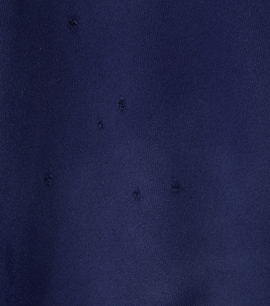 GARMENT DYED CUBE LOGO SWEATSHIRT