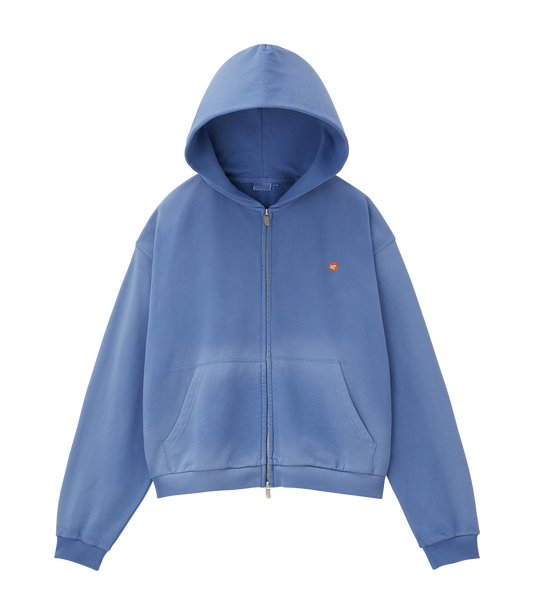 GARMENT DYED HOODIE JUMPER