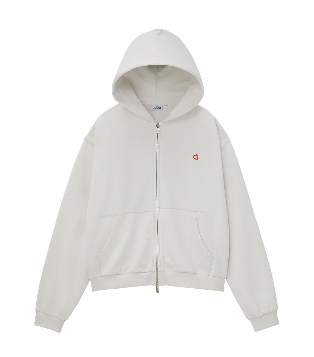 GARMENT DYED HOODIE JUMPER