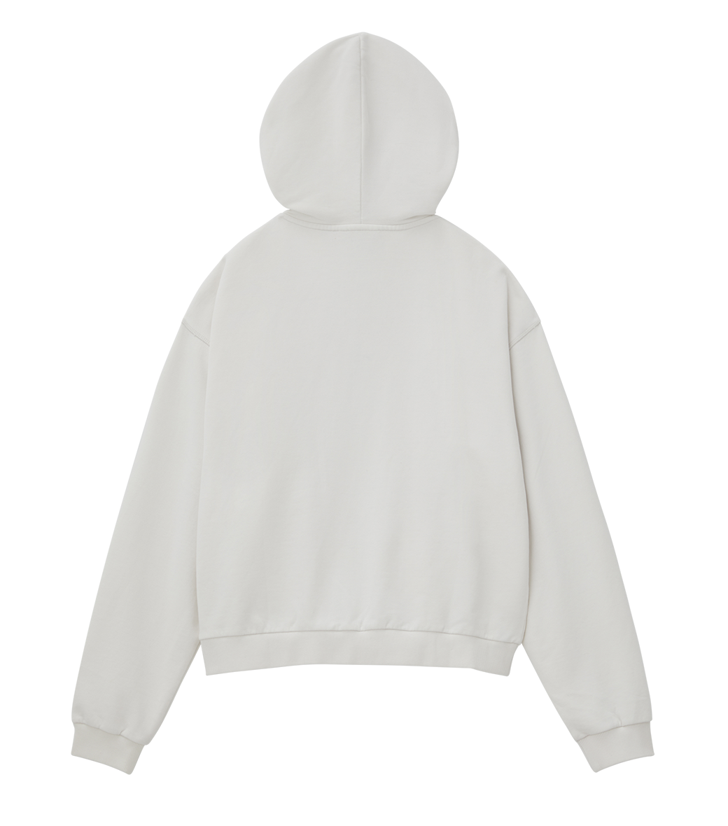 GARMENT DYED HOODIE JUMPER