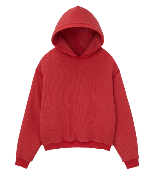 GARMENT DYED REVERSIBLE HOODIE