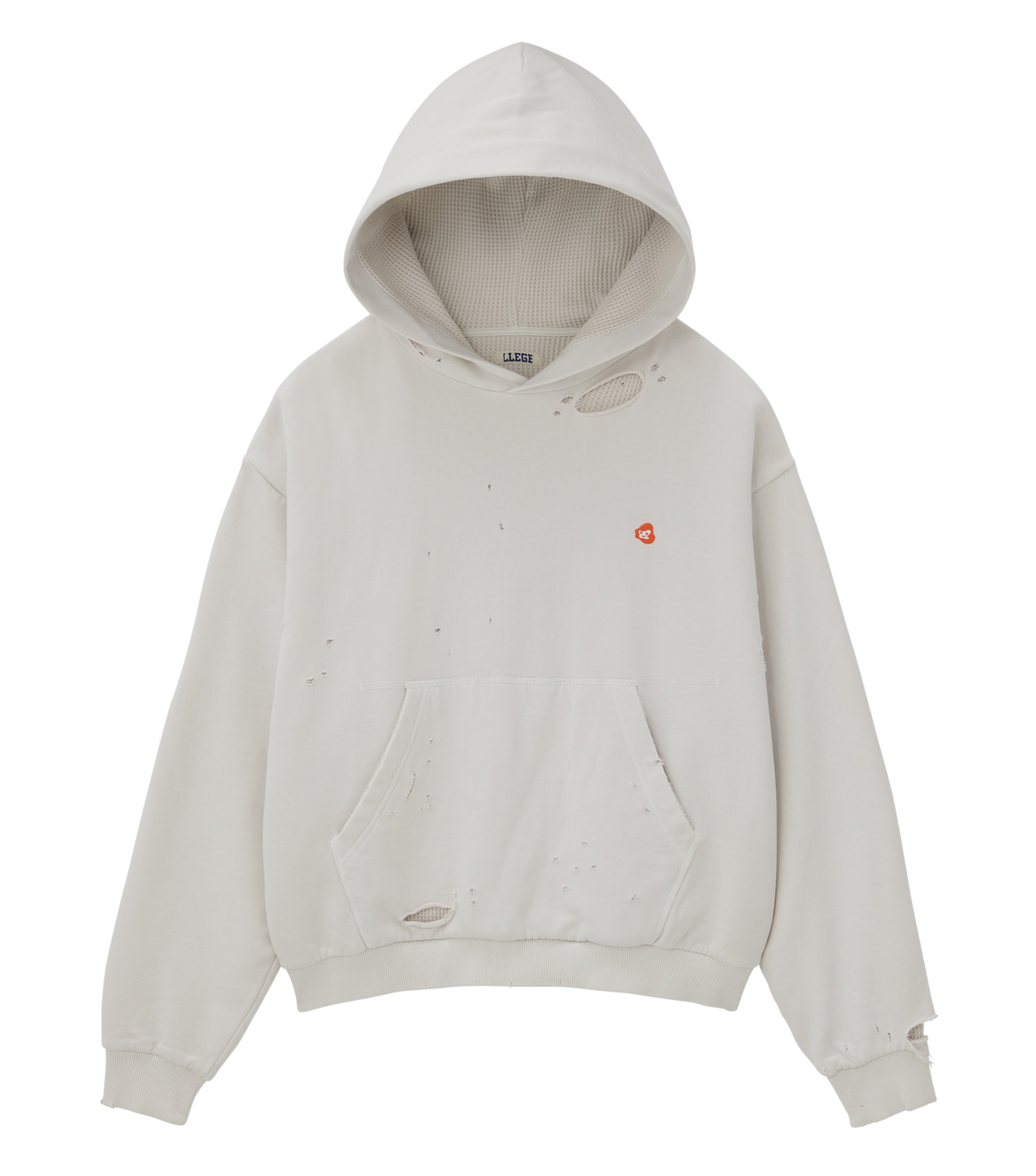 GARMENT DYED REVERSIBLE HOODIE