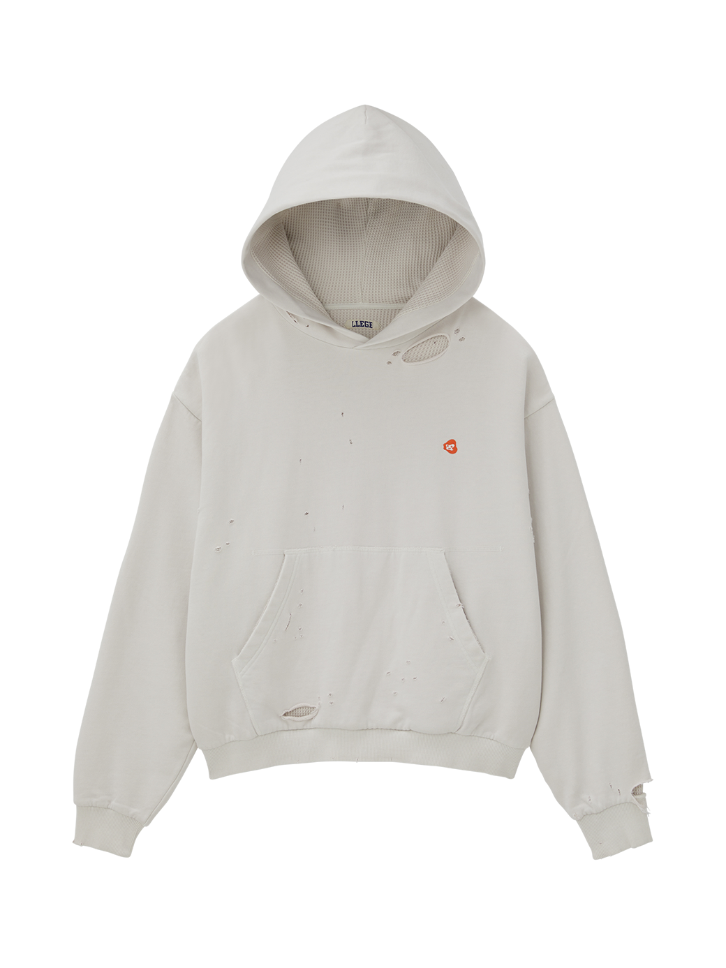 GARMENT DYED REVERSIBLE HOODIE