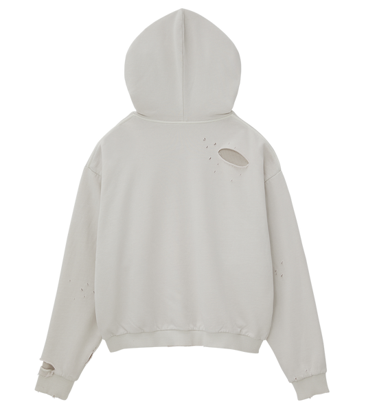 GARMENT DYED REVERSIBLE HOODIE