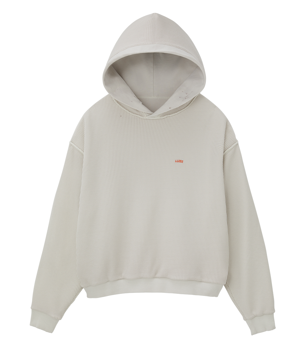 GARMENT DYED REVERSIBLE HOODIE