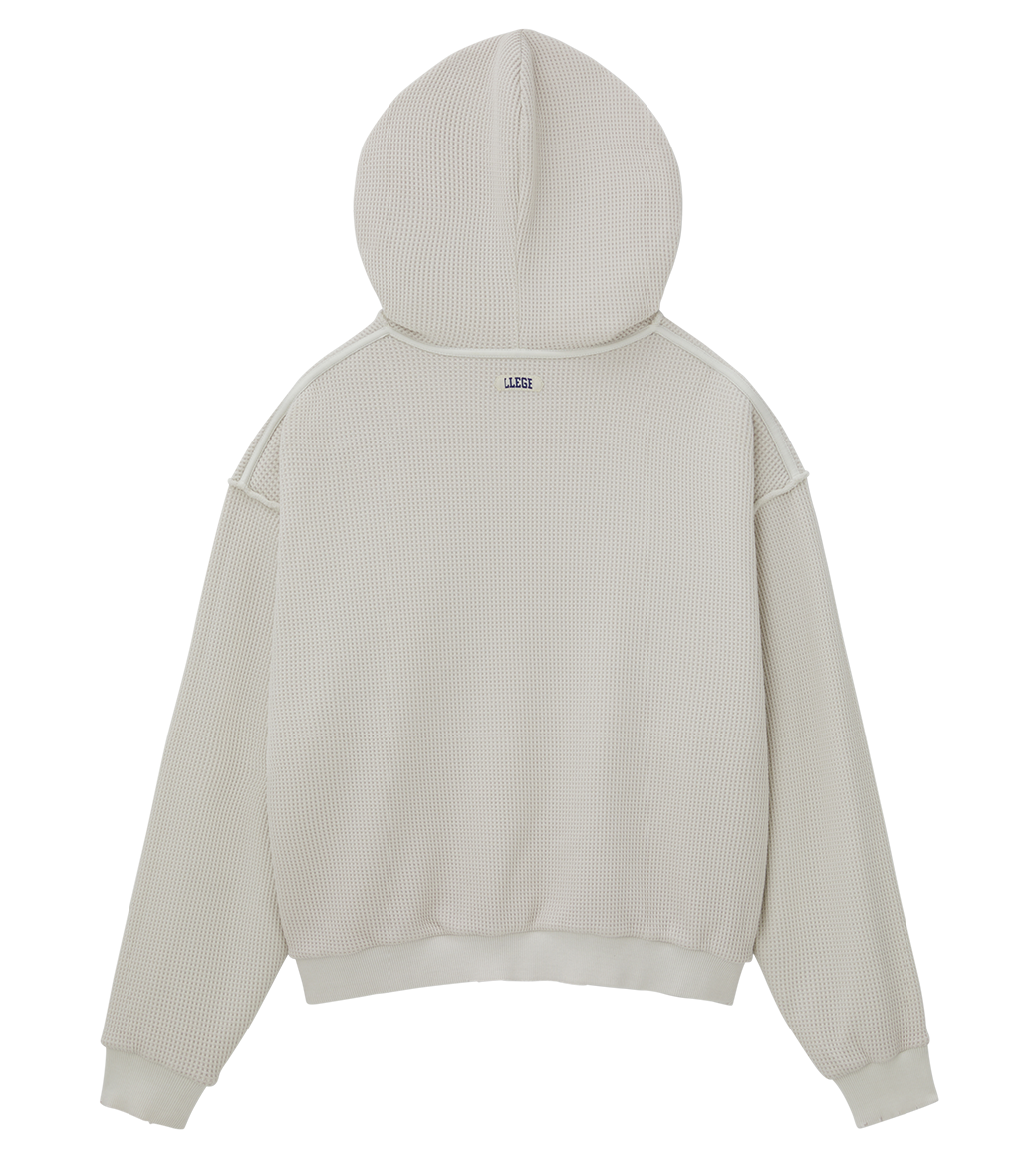 GARMENT DYED REVERSIBLE HOODIE
