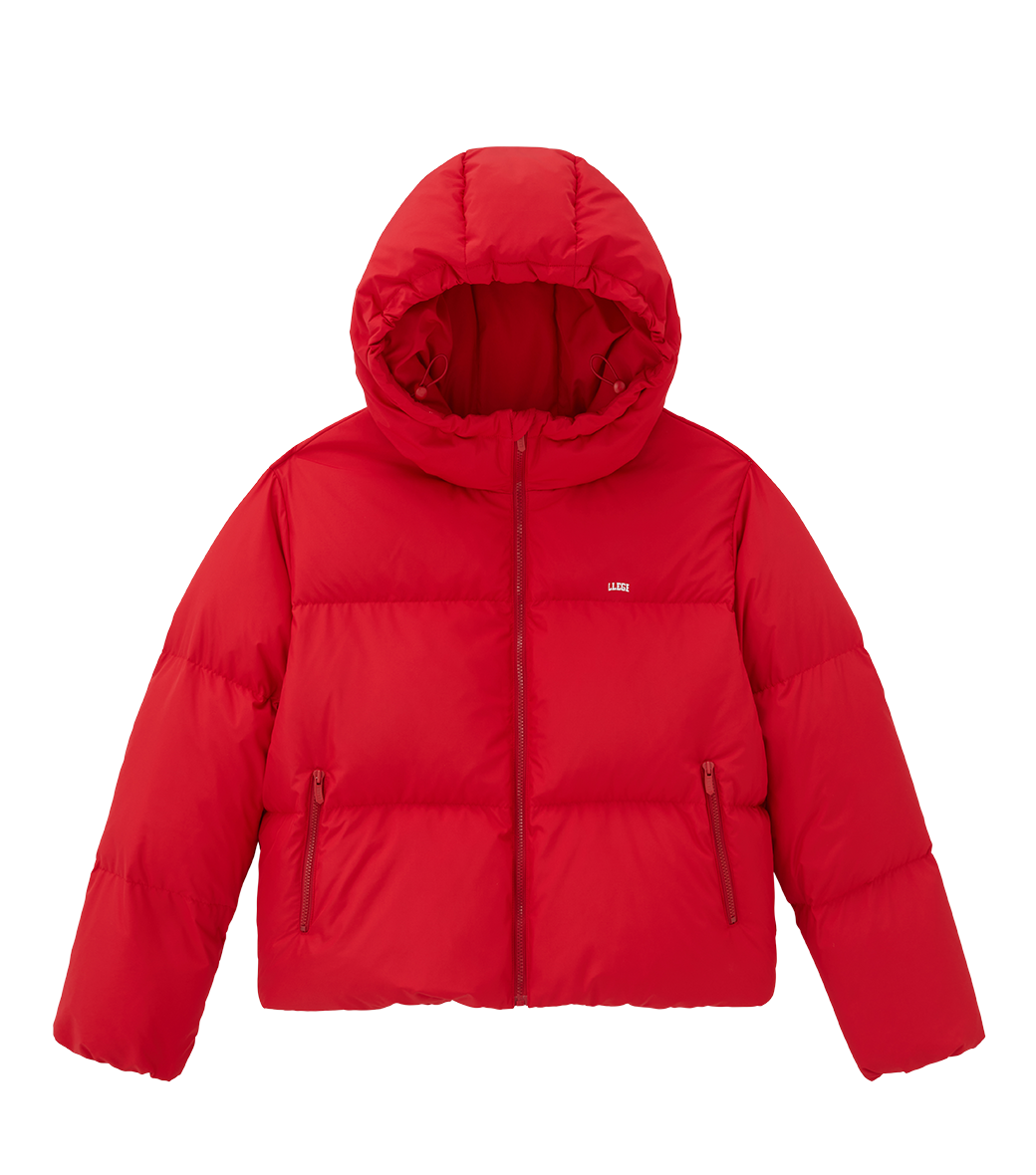 LLEGE HOODIE PUFFER
