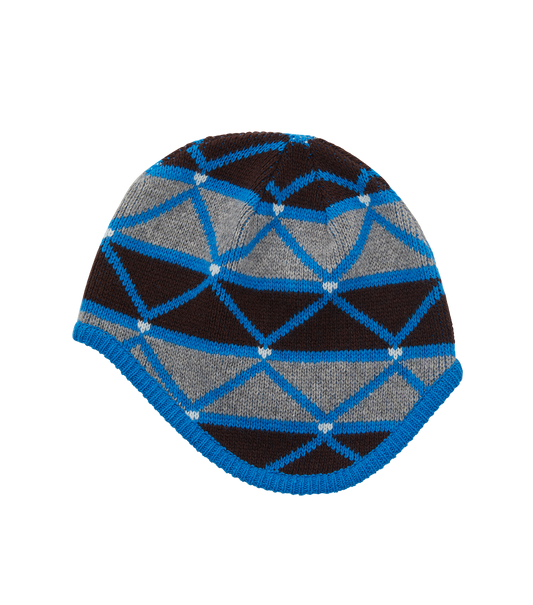 WINTER JAQUARD EARMUFF BEANIE