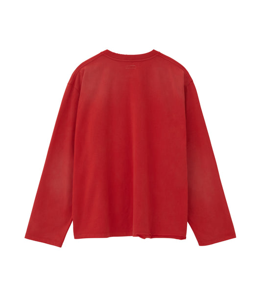 SUN-BLEACHED EFFECT LONG SLEEVES