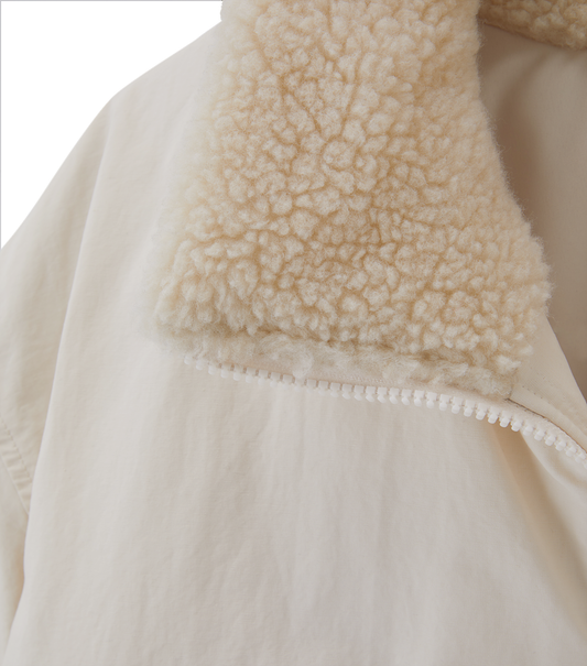 OVERSIZED SHEARING COLLAR JACKET