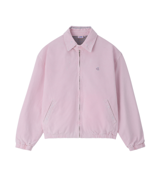 DESTROYED DENIM HARRINGTON