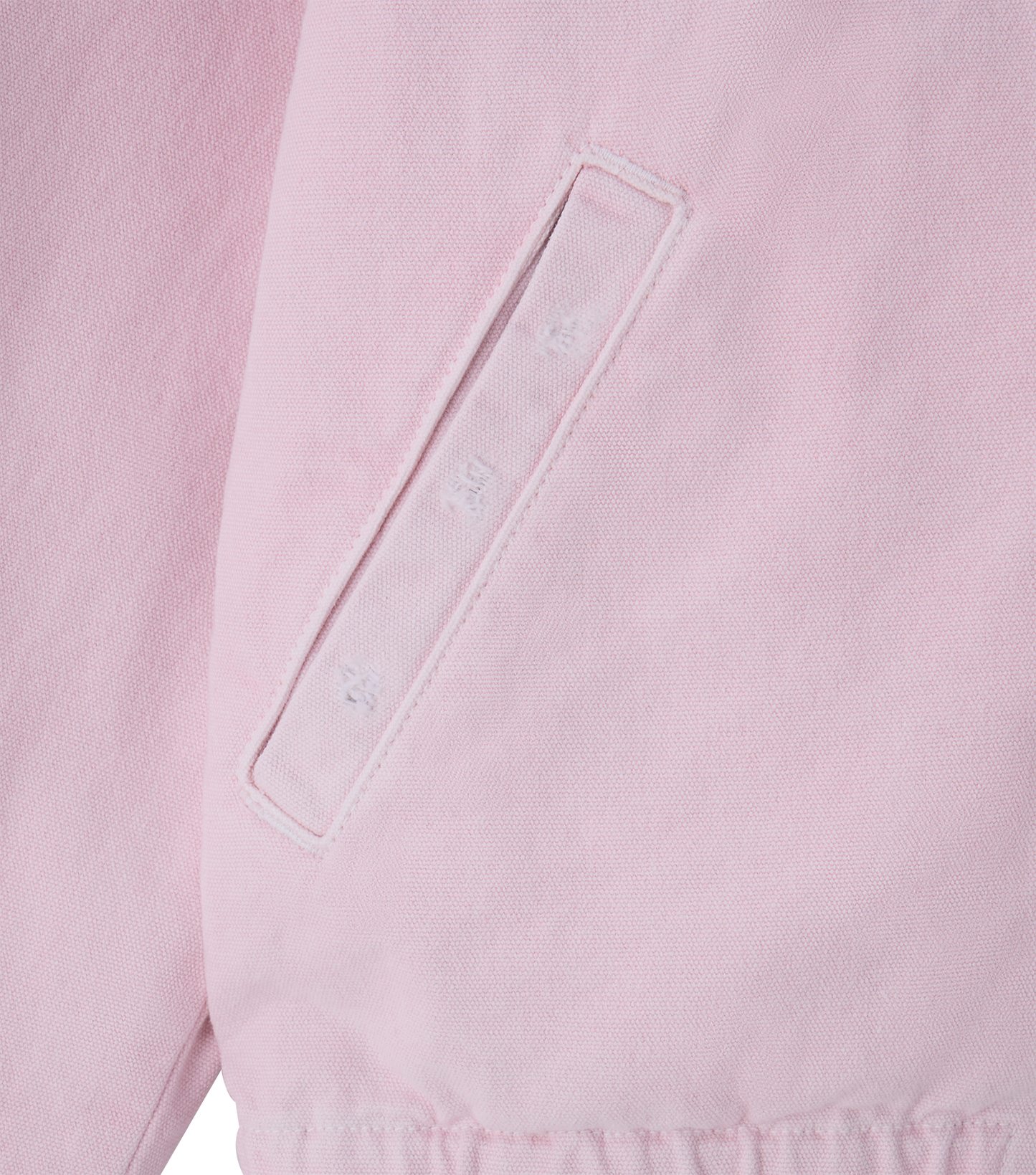 DESTROYED DENIM HARRINGTON
