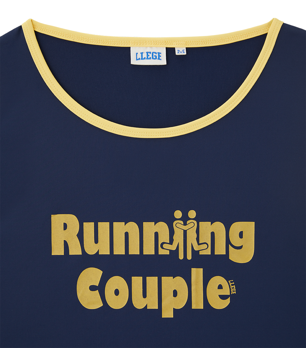 RUNNING COUPLE BASKET BALL TOP