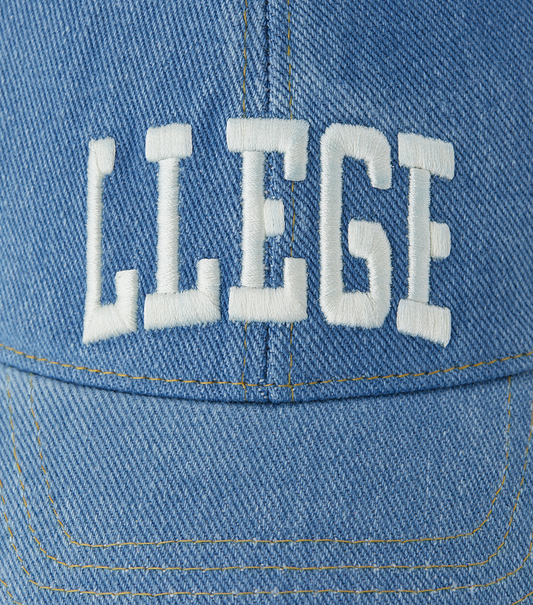 CLASSIC LLEGE DENIM BALL CAP