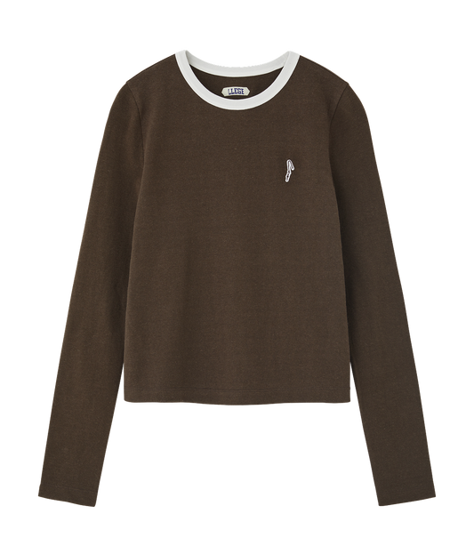 WOMENS RINGER LONG SLEEVE T-SHIRT