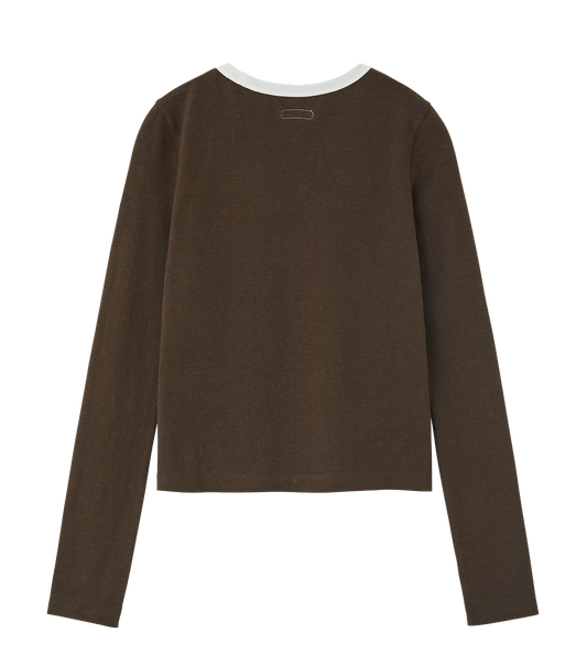 WOMENS RINGER LONG SLEEVE T-SHIRT