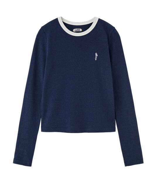 WOMENS RINGER LONG SLEEVE T-SHIRT