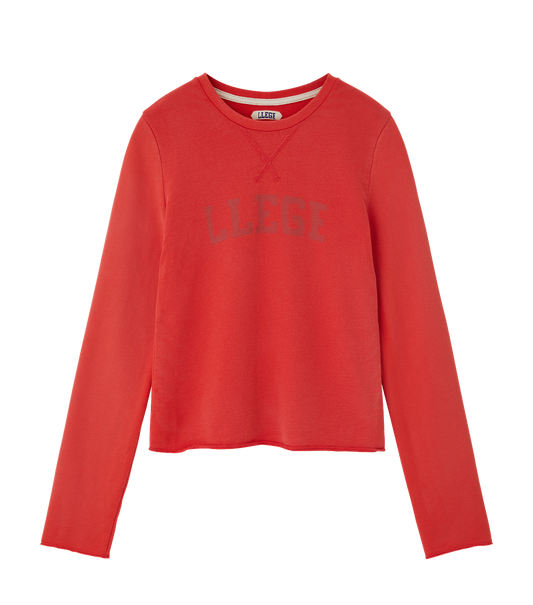 CLASSIC LOGO LONG SLEEVE SLIM TOP