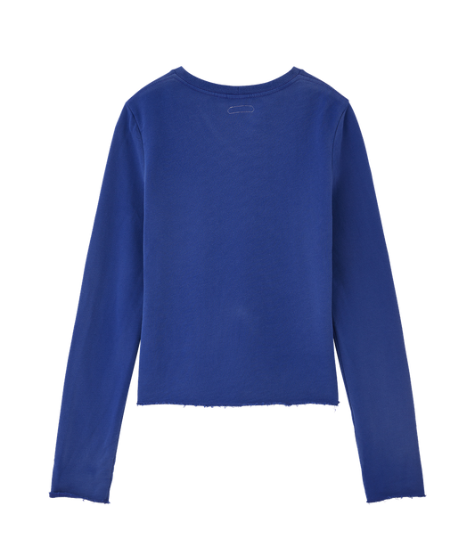 CLASSIC LOGO LONG SLEEVE SLIM TOP
