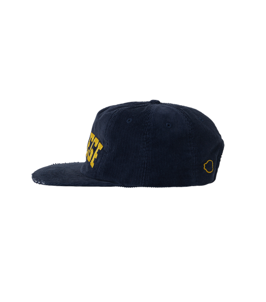 LOGO EMBROIDERY CORDUROY CAP