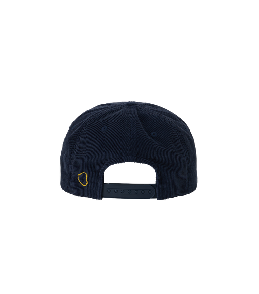 LOGO EMBROIDERY CORDUROY CAP