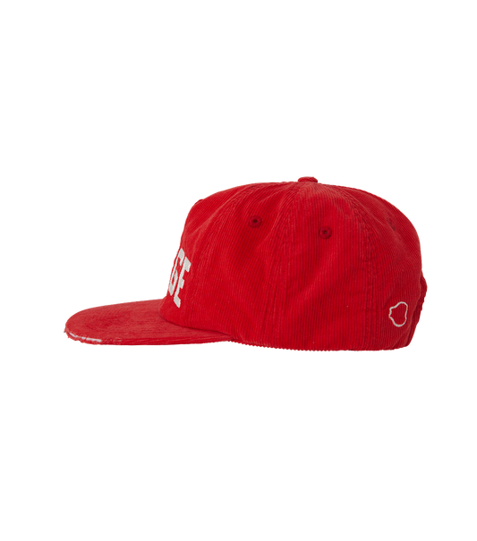 LOGO EMBROIDERY CORDUROY CAP