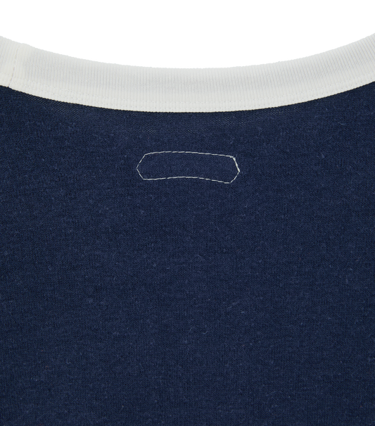 RINGER LONG SLEEVE LOOSE T-SHIRT