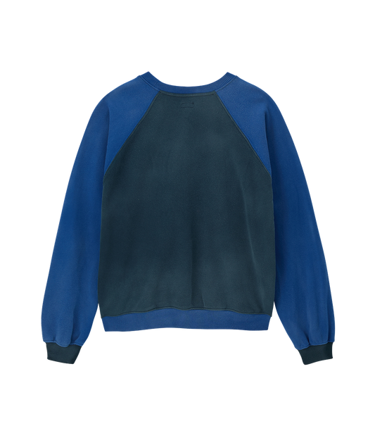 CONTRAST RAGLAN VINTAGE SWEATSHIRT