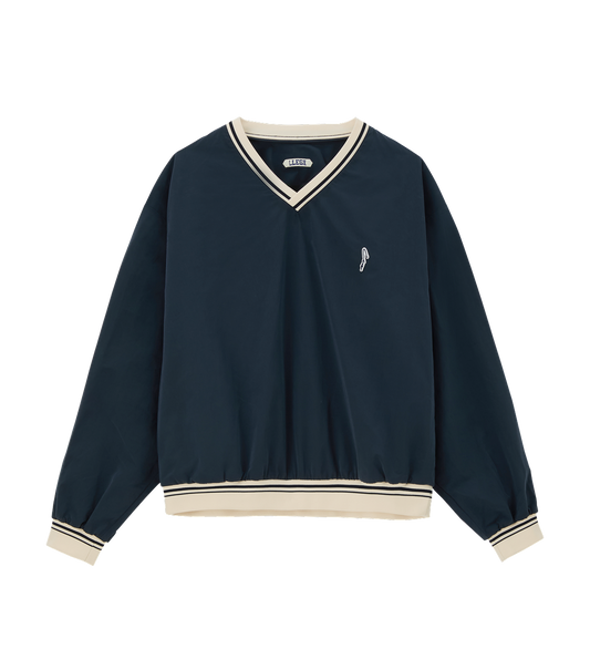 OVERSIZED VINTAGE TRACK TOP