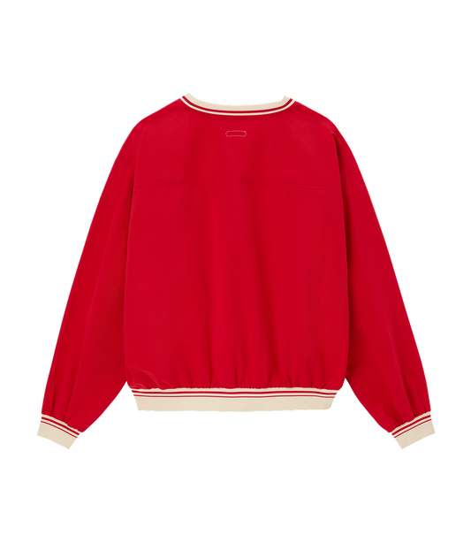 OVERSIZED VINTAGE TRACK TOP