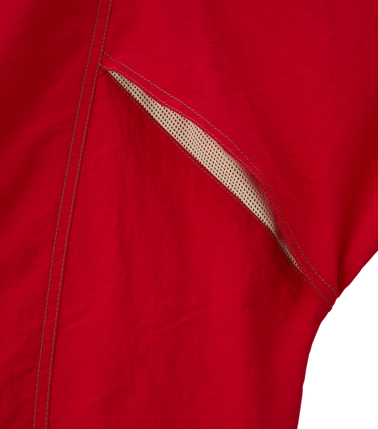 COLOR BLOCK HOODY PULLOVER