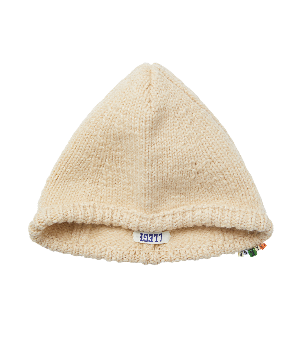 CUBE DETAIL CABLE EARMUFF BEANIE