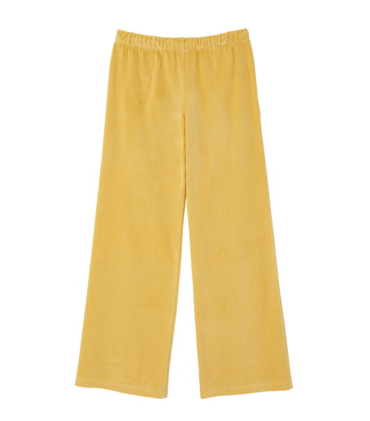 VELOUR LOW-RISE TRAINING PANTS