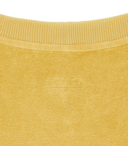 VELOUR OVERSIZED SWEATSHIRT